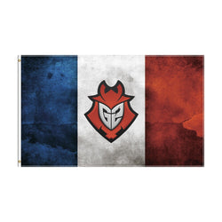 3x5 Ft G2 Flag Polyester Digital Printed Logo Game Esports Team Banner For Club