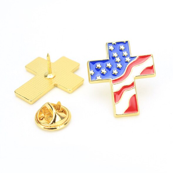 Flag Pin Collection Various Countries Flag Lapel Pin World Famous Building Badges Jewelry Gift for Friends