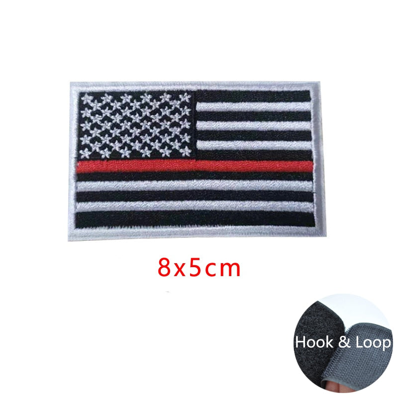 Tactical Military Patch Flag Israel Turkey Germany Russia Spain Australia Usa Switzerland South Korea Badge Embroidered Iron On