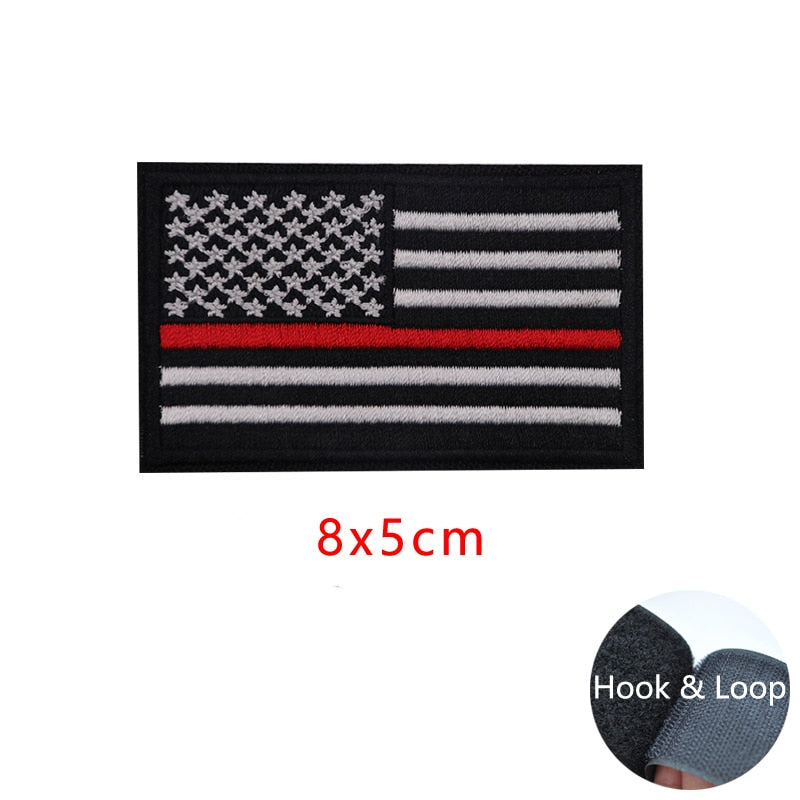 Tactical Military Patch Flag Israel Turkey Germany Russia Spain Australia Usa Switzerland South Korea Badge Embroidered Iron On