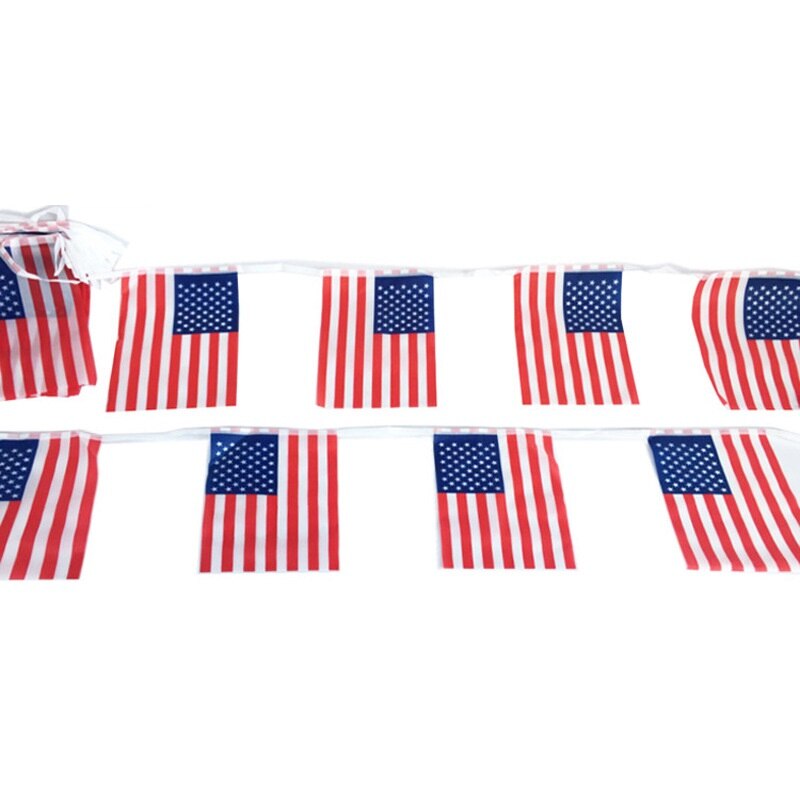 20 Pcs of National Flags Hang On String The Countries Around The World Hanging Banner Outdoor Bunting Worldwide Flag Room Decor