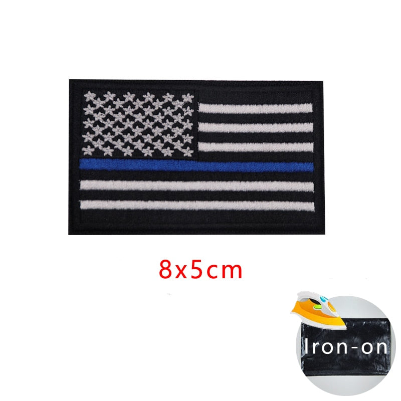 Tactical Military Patch Flag Israel Turkey Germany Russia Spain Australia Usa Switzerland South Korea Badge Embroidered Iron On