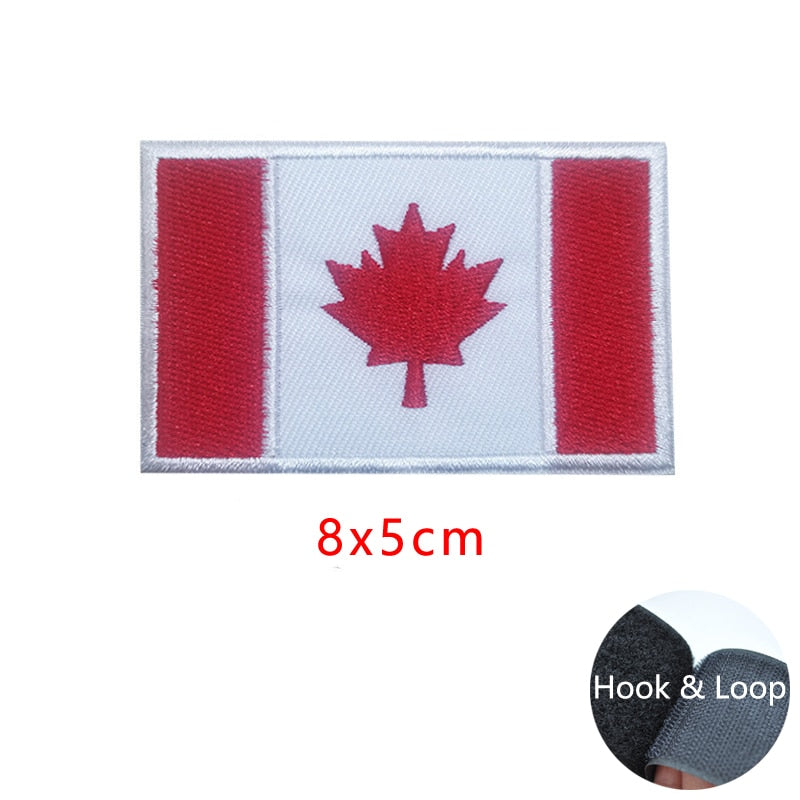 Tactical Military Patch Flag Israel Turkey Germany Russia Spain Australia Usa Switzerland South Korea Badge Embroidered Iron On