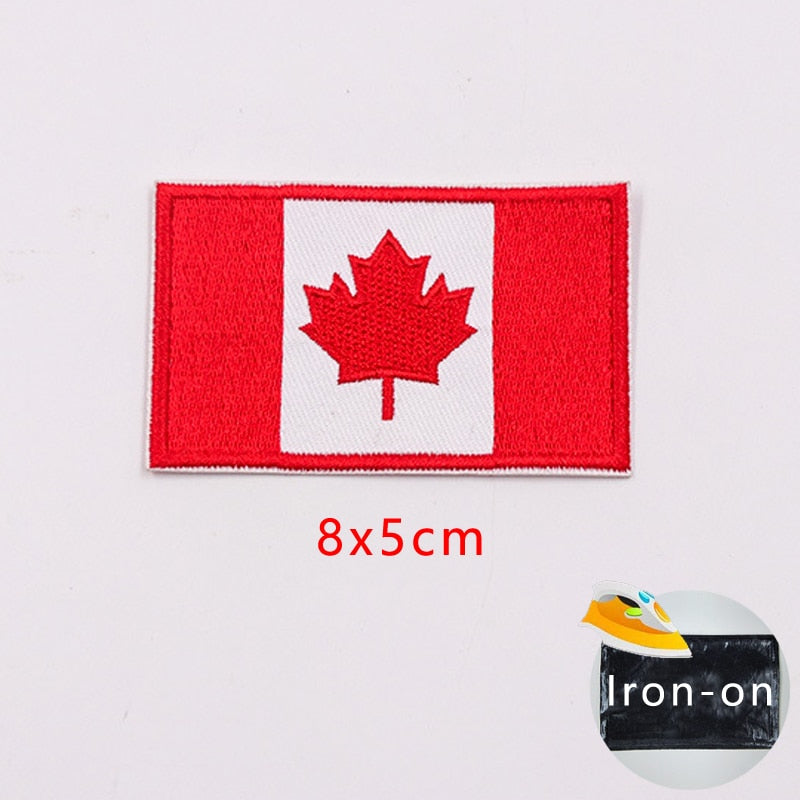 Tactical Military Patch Flag Israel Turkey Germany Russia Spain Australia Usa Switzerland South Korea Badge Embroidered Iron On