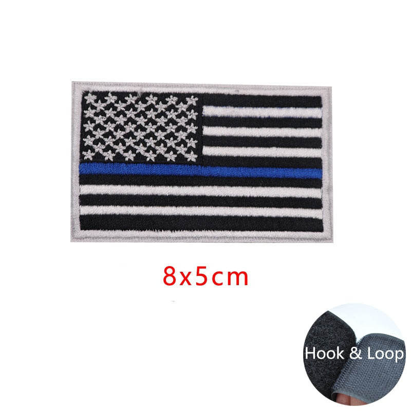 Tactical Military Patch Flag Israel Turkey Germany Russia Spain Australia Usa Switzerland South Korea Badge Embroidered Iron On